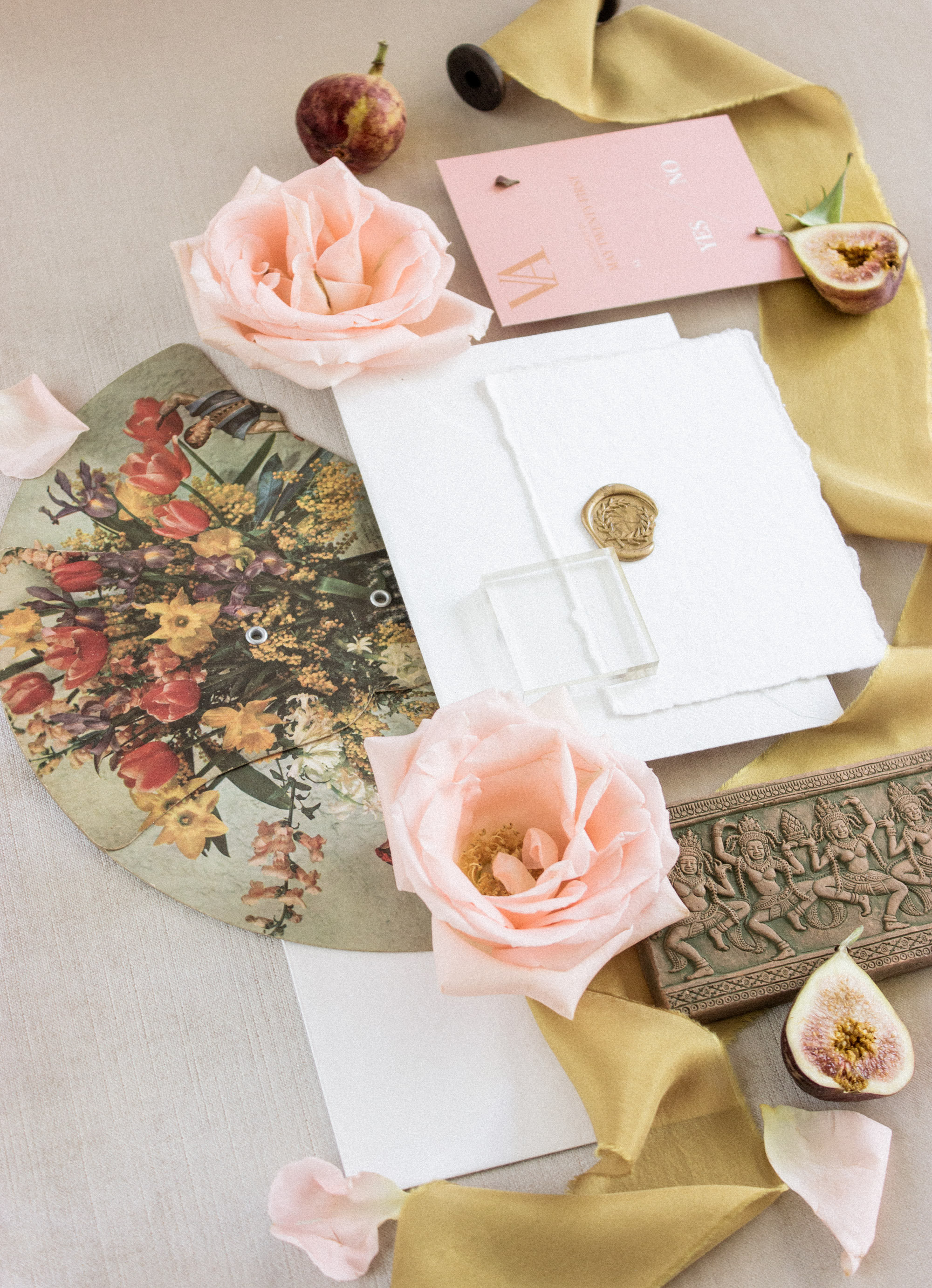 Wedding Flat Lay Props