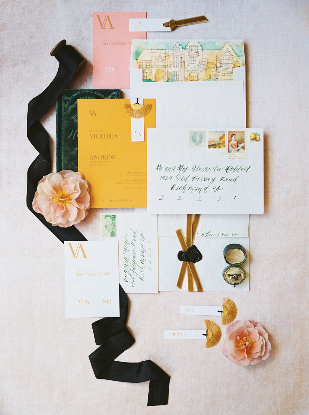 Modern Wedding Invitations 