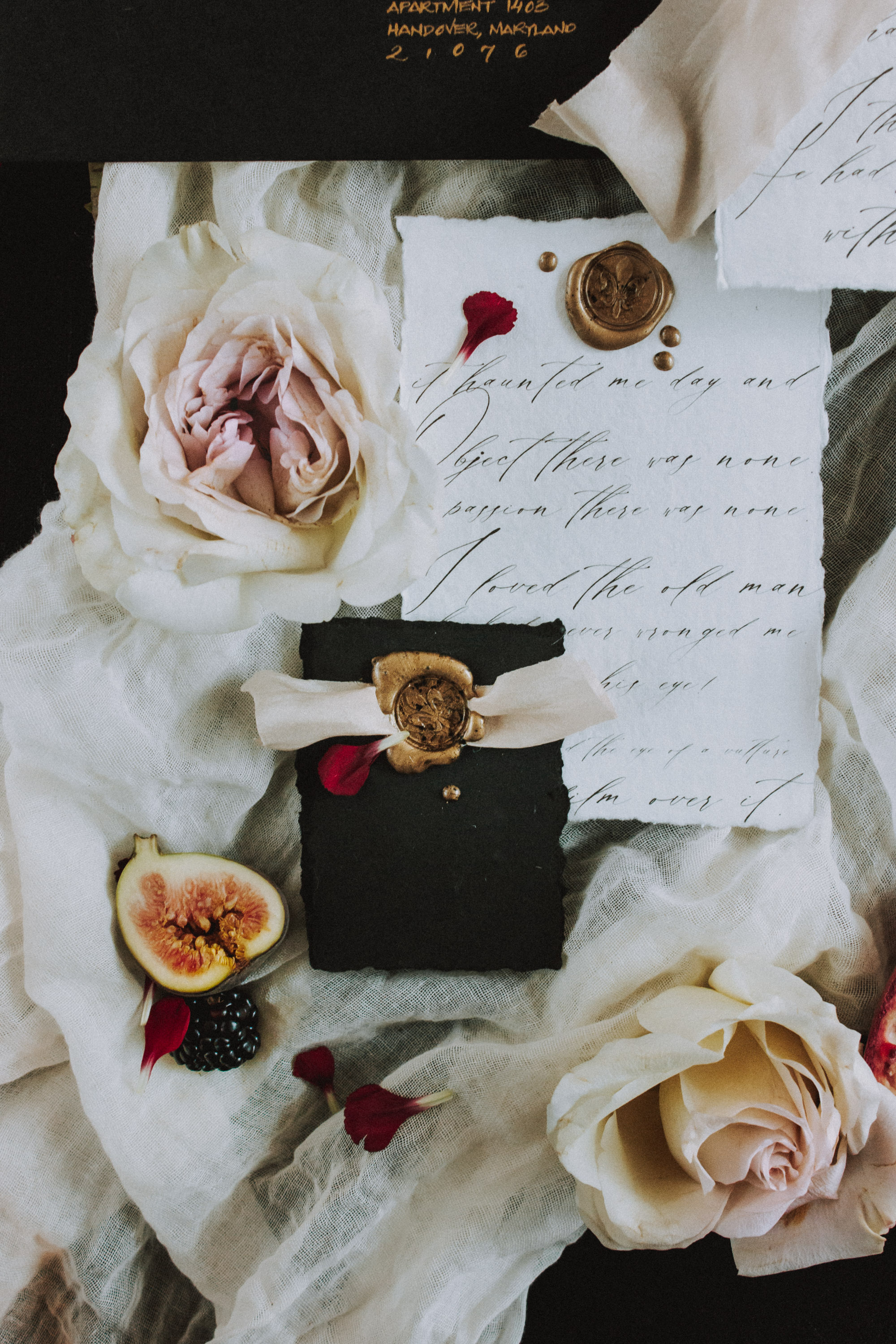 Spooky Stationery Flat Lay Inspiration