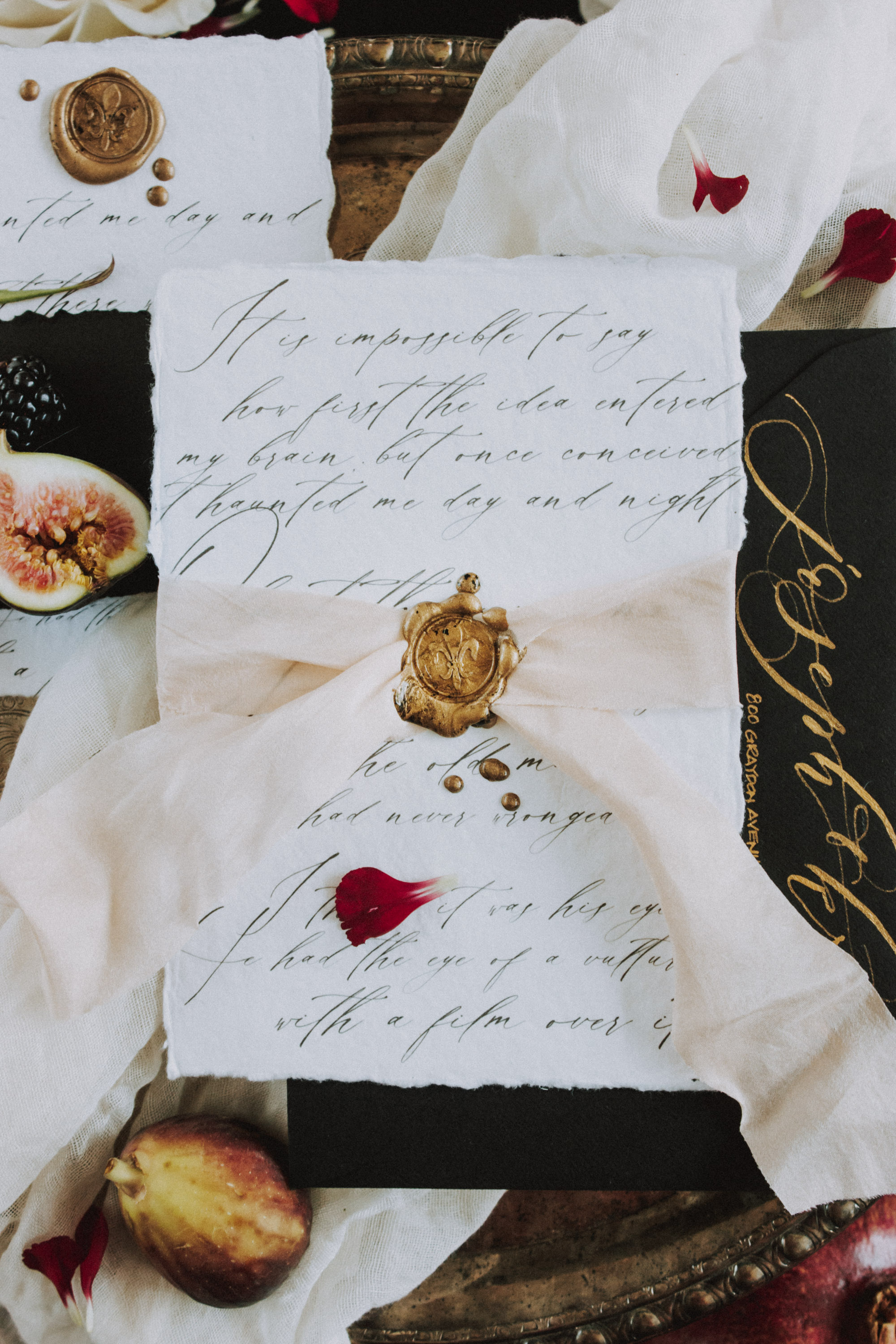 Moody Black Wedding Ideas