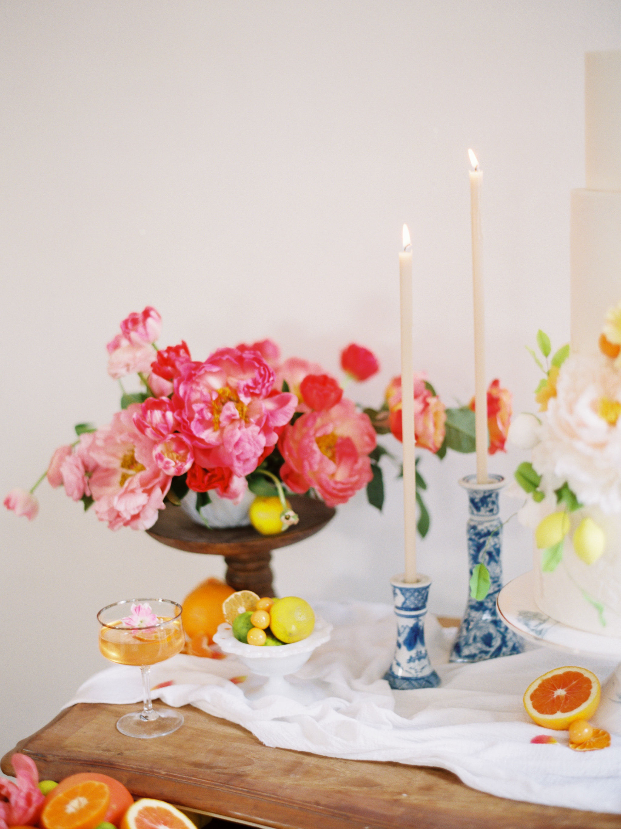 Pink Peony Wedding Flowers