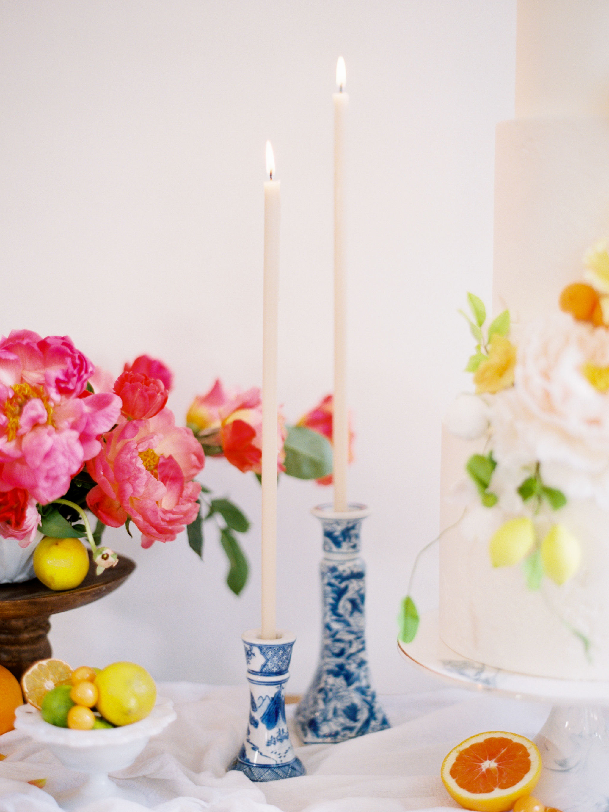 Modern Wedding Candles