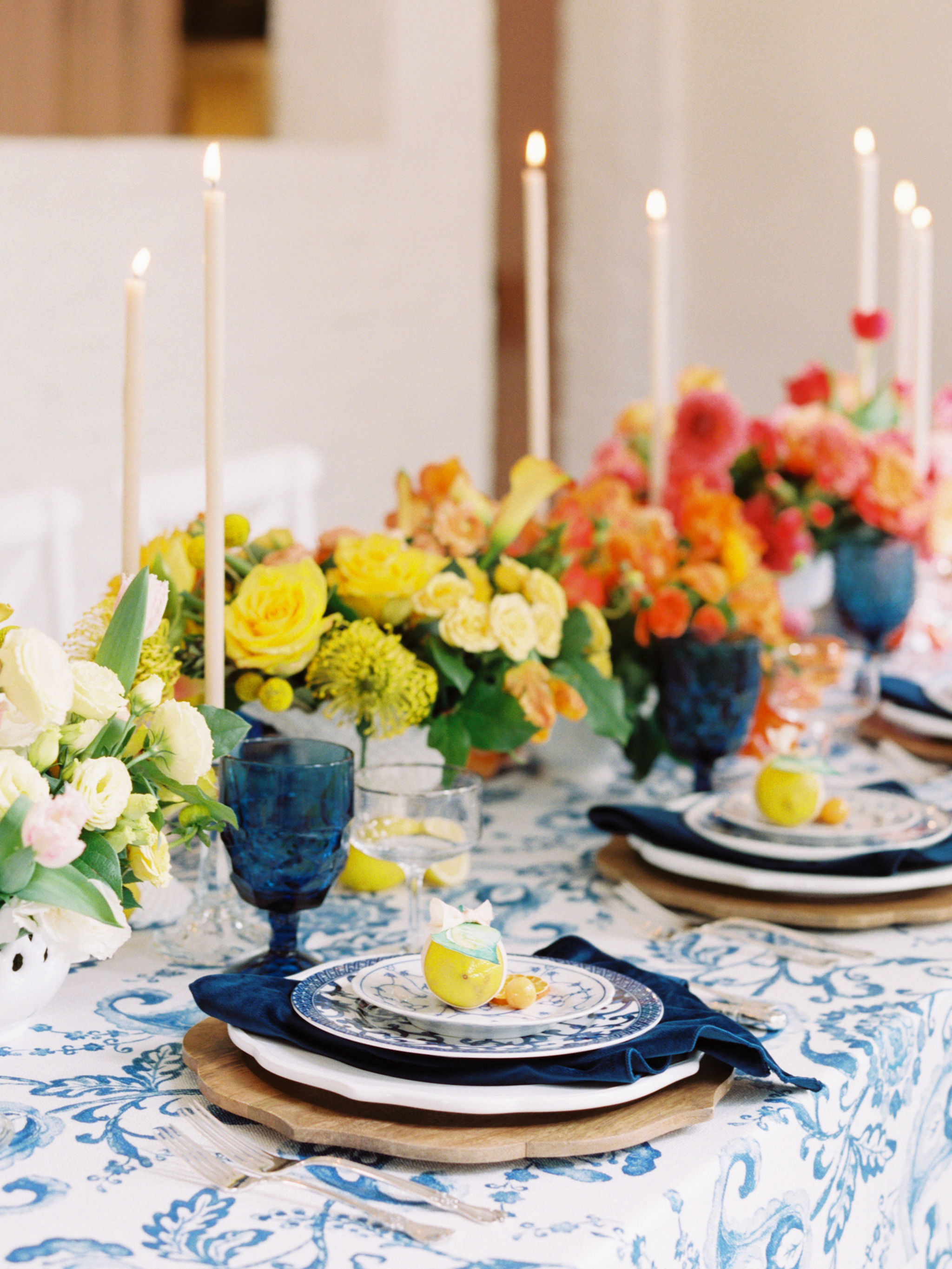 Citrus Wedding Decor Inspiration