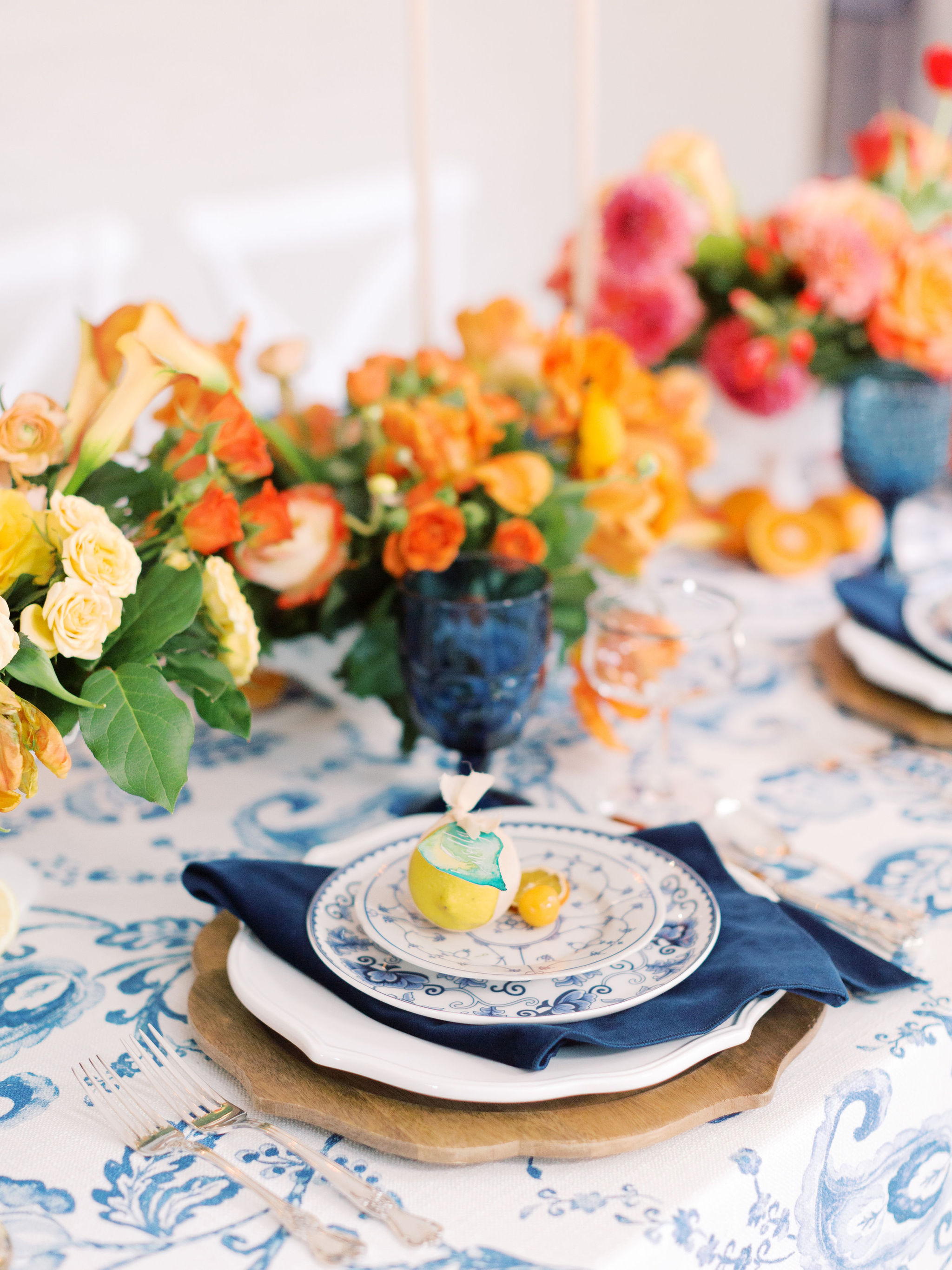 Citrus Place Setting Design