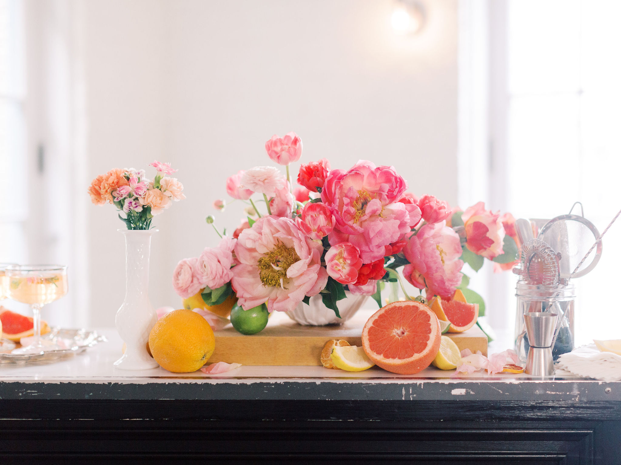 Citrus Bar for Same Sex Wedding