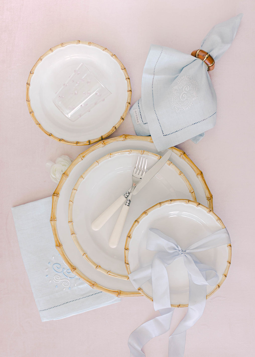 Juliska Bamboo Table Setting