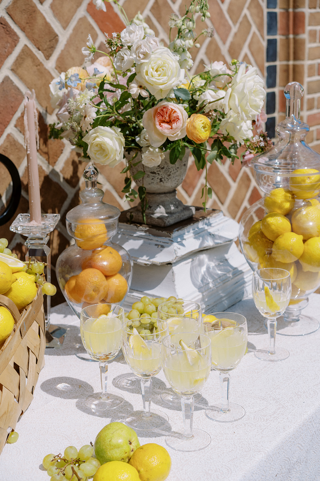 Wedding Lemonade Table