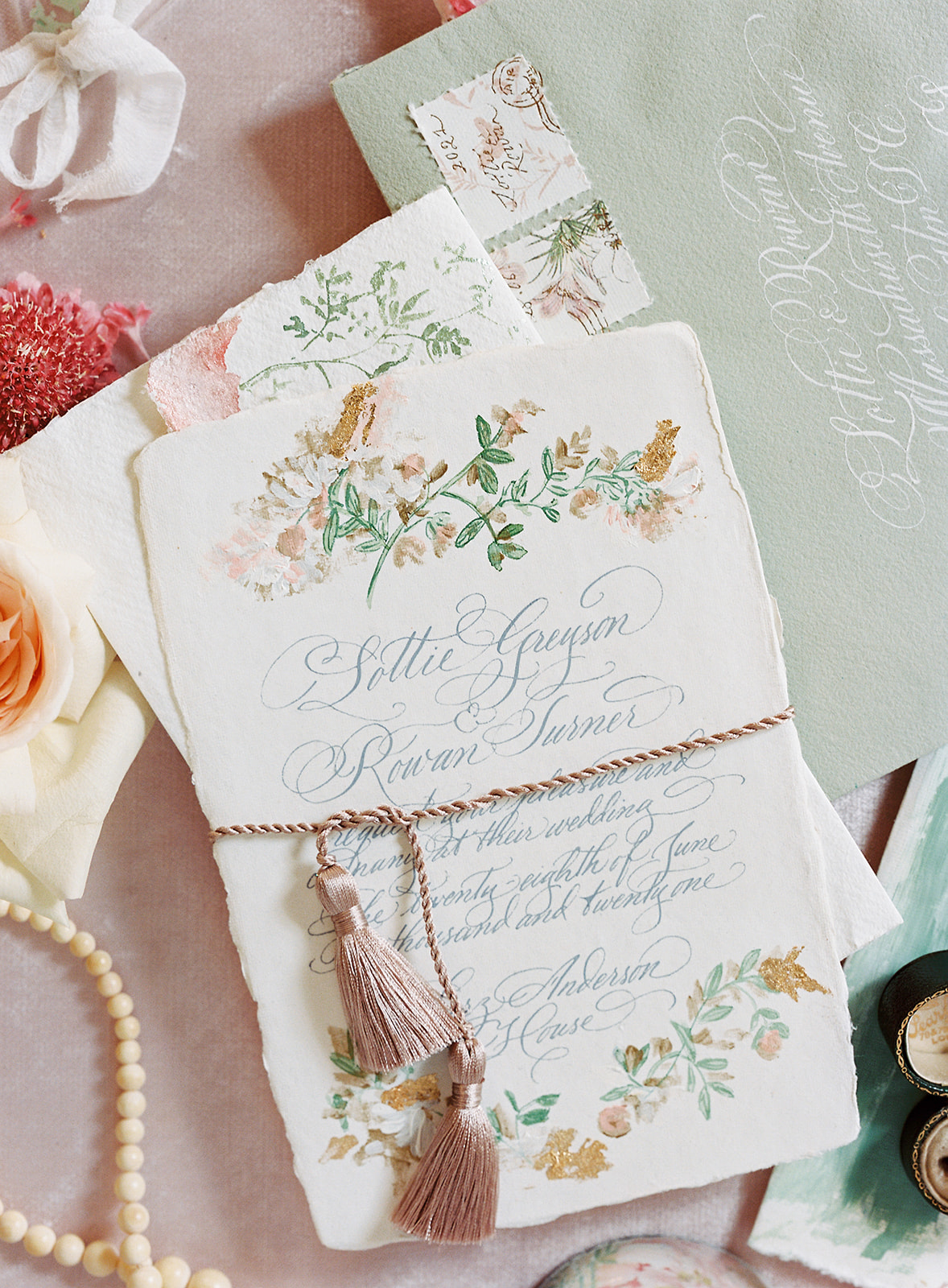 Fine Art Wedding Invites