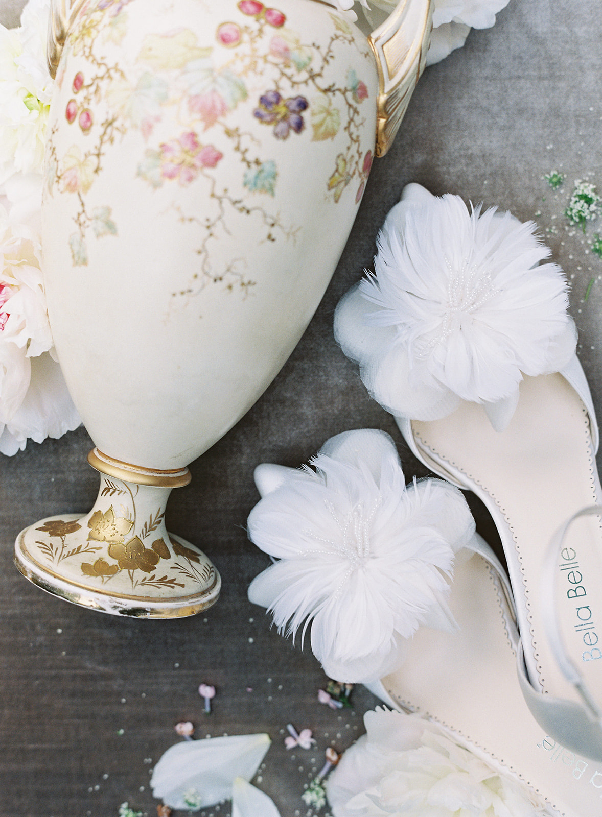 Fine Art Wedding Flat Lay