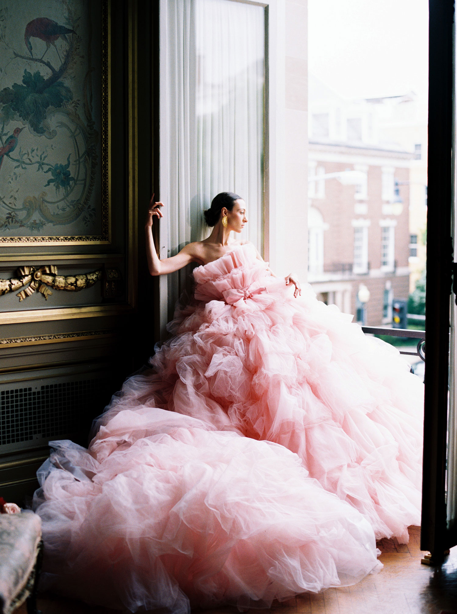 Beautiful Pink Tulle Gown