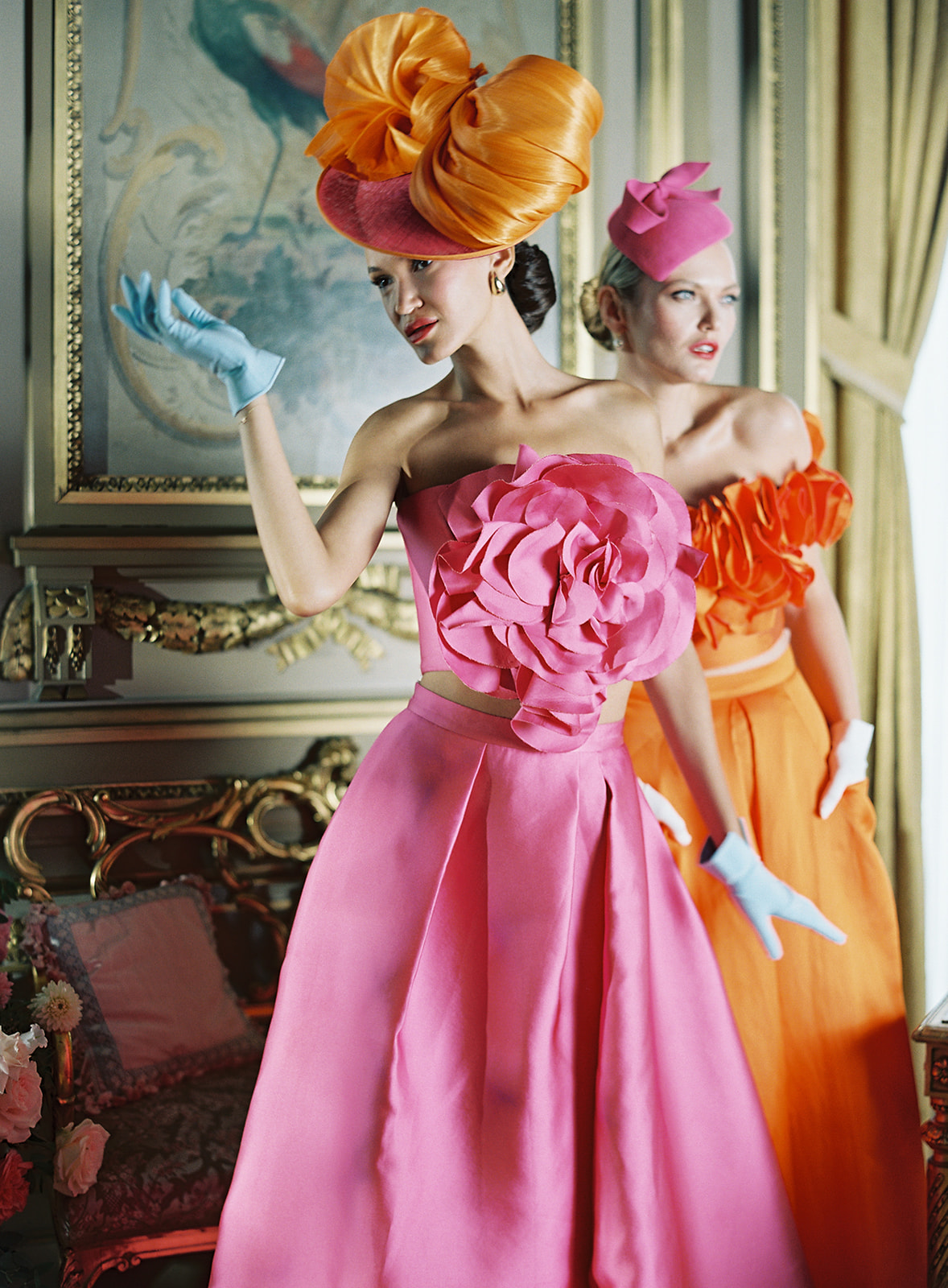 Colorful Fashion Shoot with Gemy Maalouf Gowns